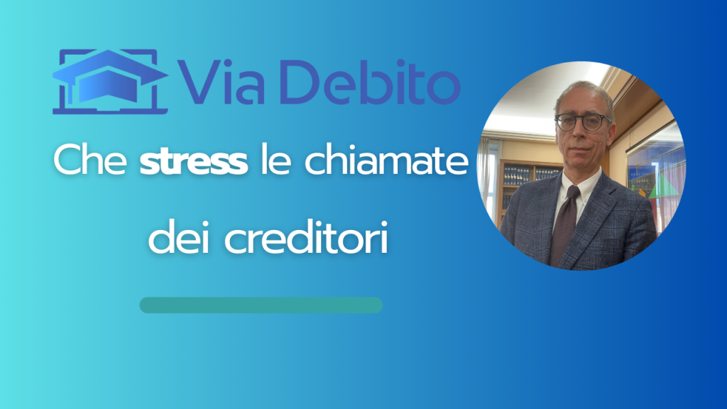 Le chiamate dei creditori sono uno stress